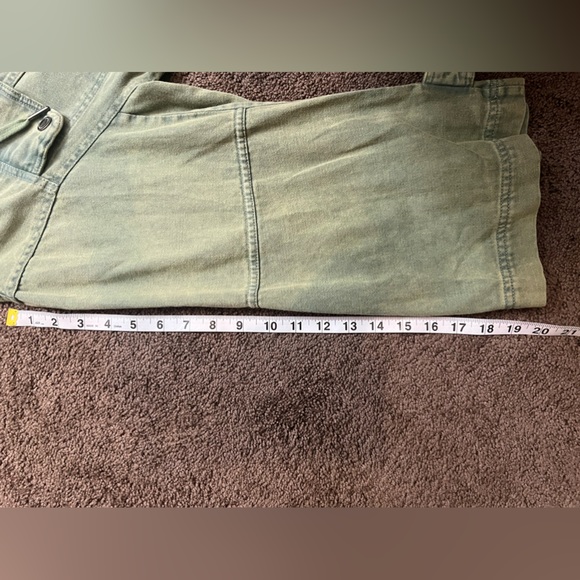 NWOT Free People Nocturne Parka Green Hooded Zippered
Longline Jacket, XS - Picture 9 of 11